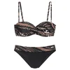 LASCANA Bikini  rjava / črna
