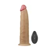 Lovetoy - Dual Layered Silicone Rotator, 23 cm - Svetla koža