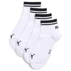 PUMA Unisex Quarter Socks (2-Pack), Women, White, 35-38