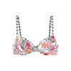 VENICE BEACH Bikini zgornji del Summer zelena/roza/bela