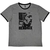 Jimi Hendrix Let Me Live Ringer Grey L Majica