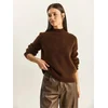 Bianco Lucci Pulover Pullover temno rjava