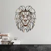 Wallity Zidna dekoracija Lion-3, 40cmx50cm, Bakar