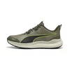 PUMA Tekaški čevelj Reflect Lite kaki / neonsko zelena / črna
