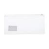 Zloženka z zadrgo 23x11 cm - prozorna