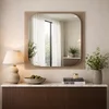 HANAH HOME Ogledalo Transparenza 65 x 65 Bronze