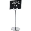 CONTACTO Stojalo za banketne kartice, 290 mm, premer: 80 mm