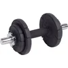 Energetics PREMIUM 20KG CAST IRON SET (30MM) S, set palica za tegove kratka, crna 427168