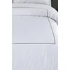 Luxury Atelier Design Set posteljine, 400 TC, 220x200cm, 3 dela, Bela