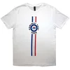 Oasis Majica Stripes 95 Unisex White S