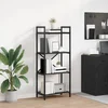 Polica Crni hrast 56 x 34 x 133,5 cm Konstruirano drvo