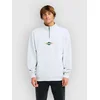 Billabong Burleigh Mock Neck Half-Zip Sweater light grey heather