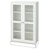 HAVSTA Vitrina, bela, 81x35x123 cm