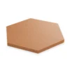 Akustični panel Hexagon 50 x 50 cm, debelina 3 cm, rjava barva