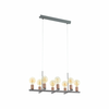 Eglo 97449 - Luster na sajli ADRI 2 8xE27/60W/230V