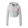 Ed Hardy Jopa na zadrgo temno modra/pegasto siva/temno oranžna/roza