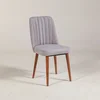 Hanah Home Trpezarijska stolica Vina Sandalye 47x89x46cm Orah