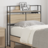 vidaXL Skladiščni naslon sonoma hrast 80 cm Konstruiran les