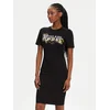 Versace Jeans Couture Vsakodnevna obleka 78HAOC06 Črna Slim Fit