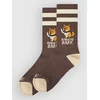 American Socks Born To Bark - Mid High Socks beige & blue