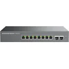 Grandstream GWN7721P L2 Lite upravljano stikalo, 8x 2,5GbE RJ45, 2x 10G SFP , PoE/PoE