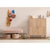 Hanah Home Set Nameštaj za hodnik Multilux 200 0900, Prljavo roze