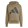 Adidas Muški duks M Bl Ft Hd, JE8892, Maslinasti