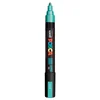 Posca flomaster PC-5M, 1,8 - 2,5 mm, svetlo rumena (3) - kovinsko zelena (M6)