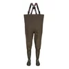 Fox Ribiške hlače do prsi Khaki LW lined waders 8/42