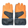Modro-oranžne vrtnarske rokavice Esschert Design Denim