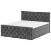 Boxspring Krevet Elio 140/200 cm , crna