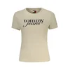 Tommy Jeans Majica Essential DW0DW19447 Bež Slim Fit