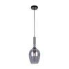 Luster na sajli TANGO 1xE14/40W/230V crne boje