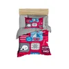 Lessential Maison PH163 Pink/Grey/Blue Baby Quilt Cover Set