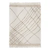 Kremno bela ročno tkana preproga iz mešanice volne 200x300 cm Astera Linear – Flair Rugs