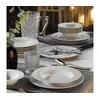 18-delni jedilni set, bel/porcelan