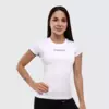 GymBeam Ženska majica kratkih rukava FIT White