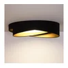BRILAGI - LED prigušiva svetiljka VELVET TWIST LED/36W/230V CCT prečnik 65 cm WT crna/zlatna + daljinski upravljač