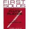 MOYSE L:FIRST SOLOS FLUTE PLAYER FLUTE & PIANO