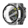 Weiqiantu Zaštita stakla za pametni sat + Zaštitna maska za pametni sat za Huawei Watch GT 6, Srebrna