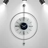 Multikolorni dekorativni metalni zidni sat VLNT01GUSE
