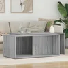 vidaXL Set kavno mizico 2 pcs Siva Sonoma Konstruiran les
