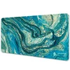 Decormat Podloga za mizo Modra abstrakcija 90x45 cm