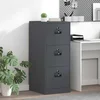 Kabinet za datoteke s ladicama Antracit 44 x 50 x 106.5 cm