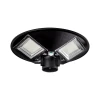 LED solarna ulična lampa sa senzorom LED/15W/6V 6500K IP65 crna + daljinski upravljač