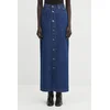 Jeans krilo Fiorucci Open Front Embroidered Maxi Denim