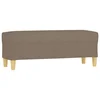 Vidaxl Klop taupe 100x35x41 cm blago