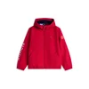 TOMMY HILFIGER Prehodna jakna rdeča/bela