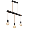 Globo 15539-3HB - Luster na kablu GREGOR 3xE27/60W/230V