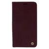 Maska za telefon LEATHER RETRO FLIP za Samsung S22, Bordo